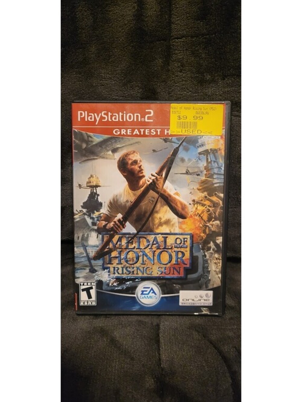 Medal of Honor Rising Sun Sony PlayStation 2 PS2 2003 WWII Pacific Shooter